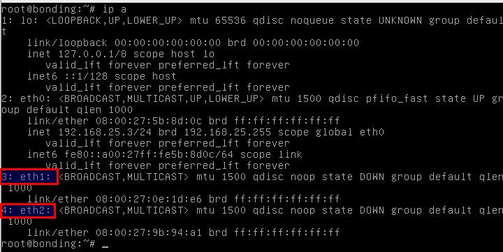 Verifique se o Debian reconheceu as duas novas placas de redes que foram adicionadas, com o comando abaixo; # ip a Obs: Deve ter uma saída do