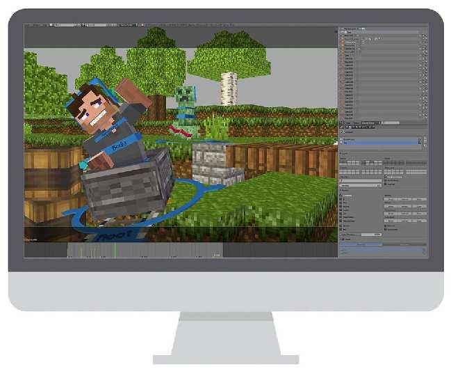 Minecraft Animation (8 a 17 Anos) Aprende a criar filmes animados em 3D com