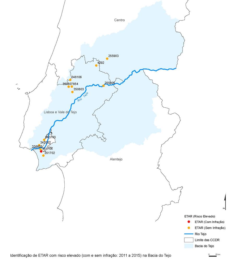 Mapa 2 ETAR com