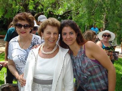 Sarah Wulkan, Etejane Hepner Coin e Claudia Kashani Sutton 90 anos de Na