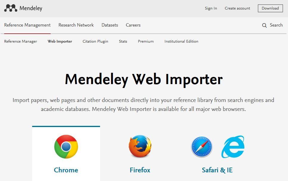 Clicar em Tools e selecionar Install Web Importer.