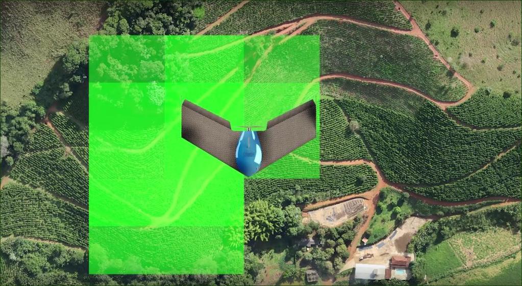 AEROLEVANTAMENTO = Escaneamento da área ALTA RESOLUÇÃO ESPACIAL 1