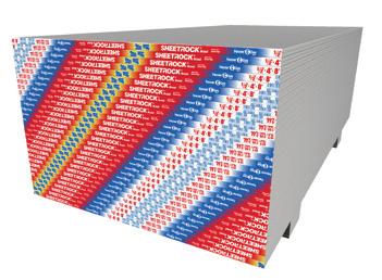 Painéis de Gesso Sheetrock para aplicações internas em paredes, revestimentos e forros: Os painéis de gesso Sheetrock são produzidos industrialmente, compostos por um núcleo de gesso envolto em papel