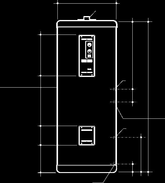 Inclui grupo Flexbrane de 3/4 nos modelos até 150 l. Incorpora a proteção por ânodo de sacrifício de magnésio e indicador do seu estado.