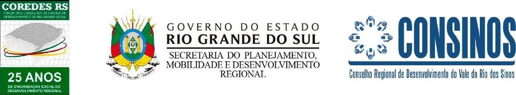 Plano Estratégico de Desenvolvimento Regional 2016-2026 COREDE Vale do Rio dos Sinos Atas, listas de presença e