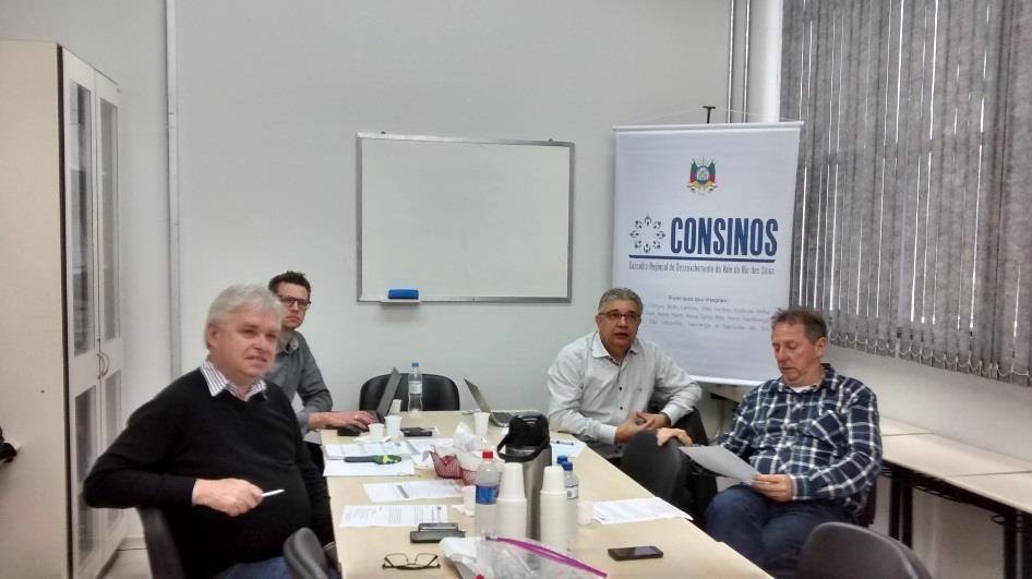 Reunião da Diretoria do CONSINOS, Comissão do Planejamento Estratégico do