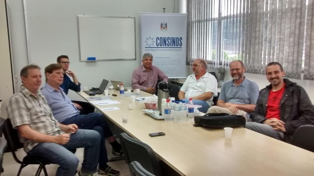 Reunião da Diretoria do CONSINOS, Comissão do Planejamento