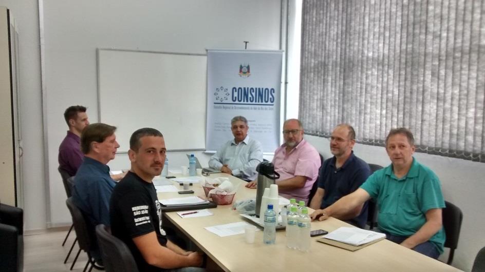 Reunião da Diretoria do CONSINOS, Comissão do Planejamento Estratégico do CONSINOS e CDG