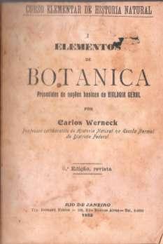 As duas edições foram organizadas em três unidades: Noções de Biologia Geral, Elementos de Botânica e Apêndice ou Geographia Botânica, com números diferentes de capítulos.
