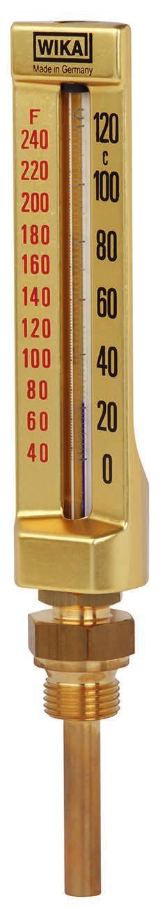 Resistente às vibrações Líquido termométrico não tóxico Faixa de medição de -30.