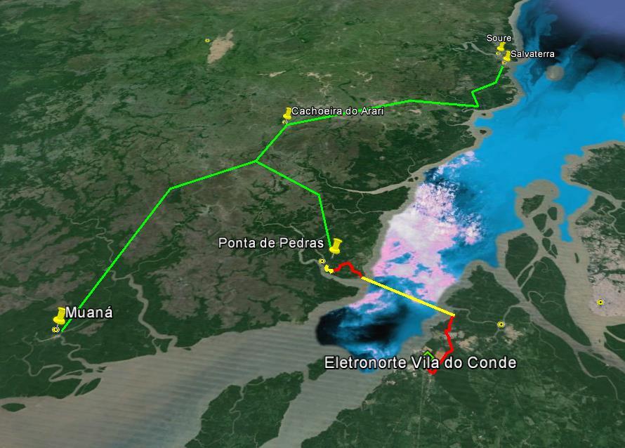 Projeto Barcarena - Ponta Pedras REDES METROPOLITANAS Infovia Infovia