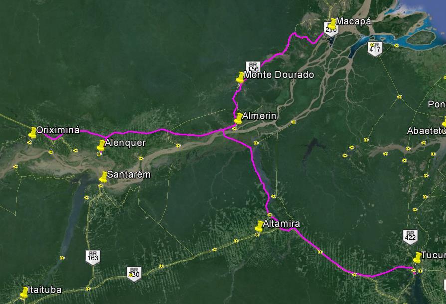 INFOVIA Projeto ISOLUX Linhas XINGU e Linhas de