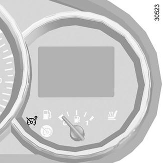 Regulador-limitador de velocidade: função limitador (1/6) A 1 2 3 4 5 6 o limitador de velocidade funciona de modo diferente de acordo com o quadro de instrumentos do veículo.
