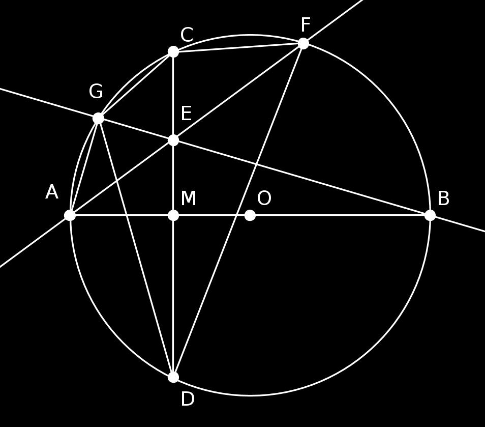 Caso D esteja entre D e B, o ângulo externo A ˆDB do triângulo ADD seria congruente ao ângulo interno A ˆD D, o que é um absurdo.