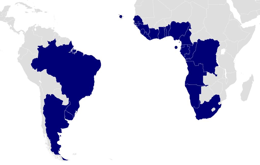 4. MULTILATERALISMO E MULTIPOLARIDADE Zona de Paz e Cooperação do Atlântico Sul (ZOPACAS) América do Sul: