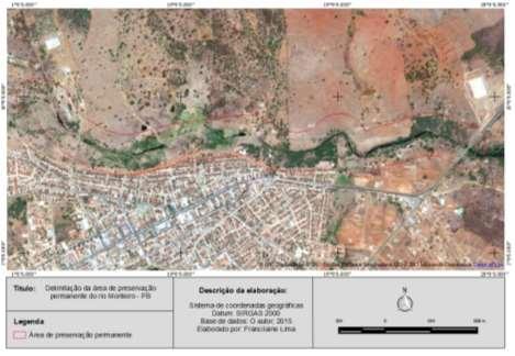 como, as consequências geradas por essas modificações no entorno do rio. Figura 01.