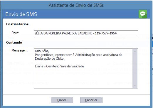 Envie Emails e SMS s facilmente para os clientes, que são registrados e compartilhados entre os usuários Crie