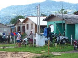 Figura 142 Edificações construídas pelos ex-moradores da Vila Tomate.