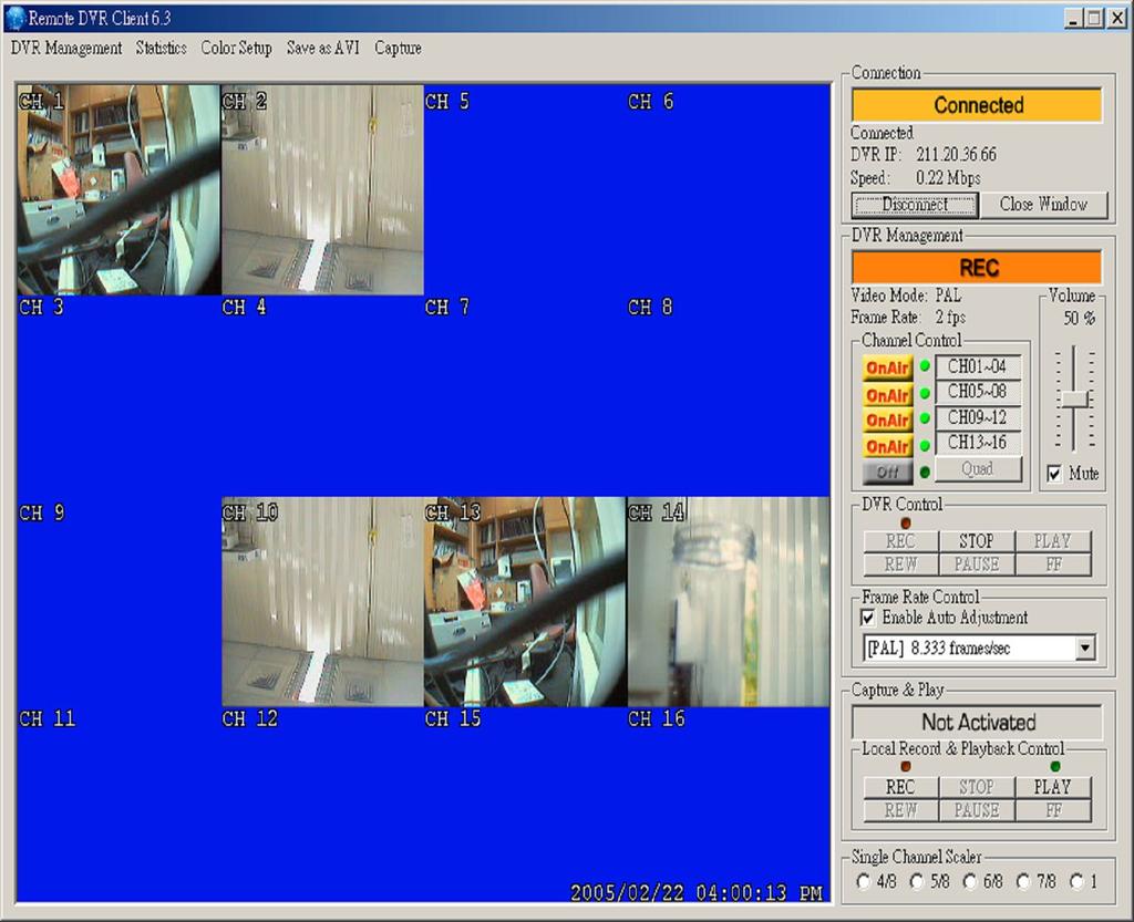 Apêndice II. Rede Este produto permite que usuário, a partir de uma localização remota, visualize ao vivo e também os vídeos já gravados através da internet.