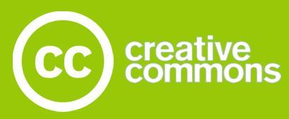 Creative Commons Ao obteres uma licença Creative Commons ficas com um código que podes embutir num blogue, vídeo, gravação áudio, imagem, texto ou