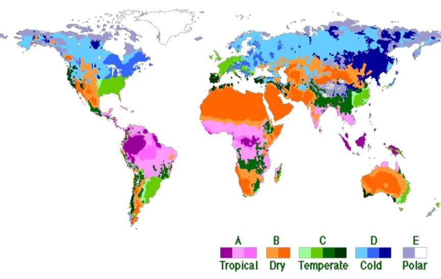 6 CLASSIFICAÇÃO CLIMÁTICA Região