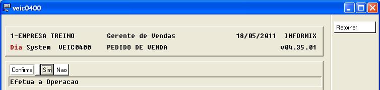 gerente de vendas, e se a tabela de financiamento (e a financeira) estiver devidamente