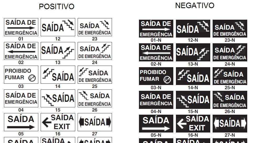 Sinalização de Balizamento e Rotas de Fuga.