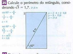 57 Figura 15 - EXEMPLO DE TIPO DE TAREFA PARA CÁLCULO DO PERÍMETRO. Fonte: Coleção Praticando Matemática 9 ano,2012, p. 217.