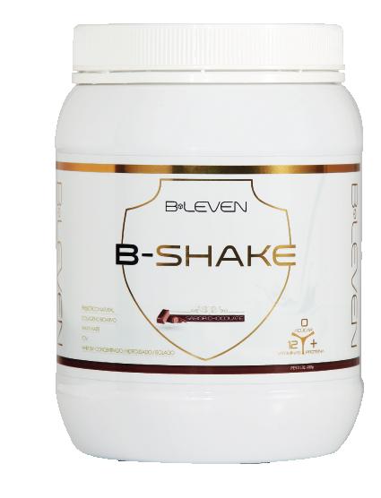 B-SHAKE B-Shake é uma bebida com alto valor nutricional, contendo em sua formulação exclusiva, whey protein W3, proteínas de alto valor biológico, carboidrato de baixo índice glicêmico, complexo de