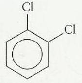 dicloro-benzeno no qual os dois átomos