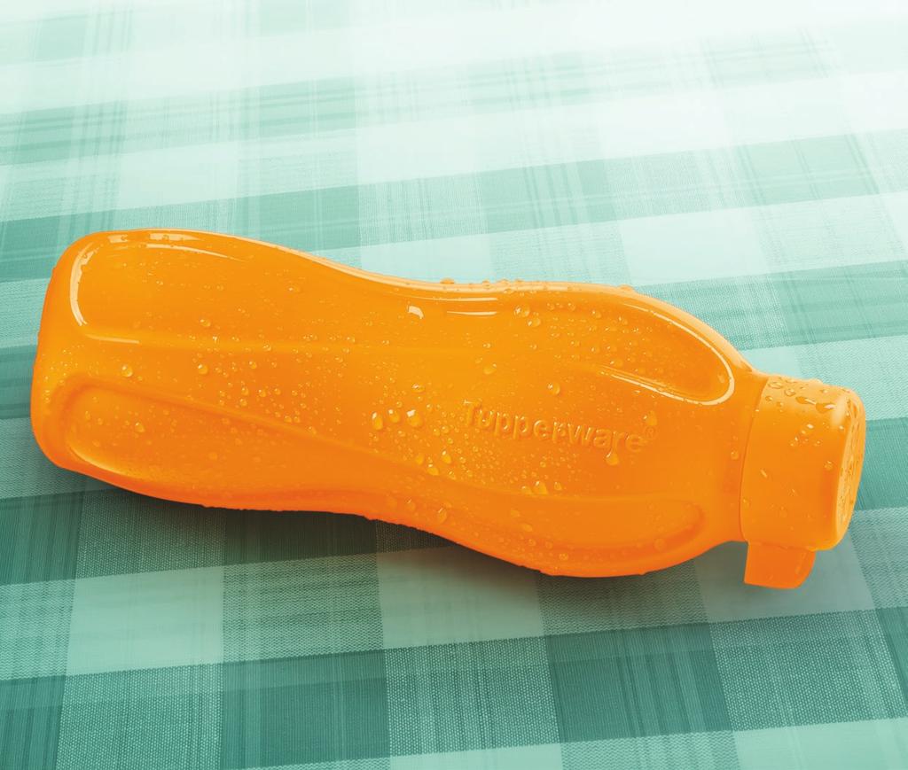 A Eco Tupper vai aonde você for A cor Papaya é tendência na primavera de 2016.