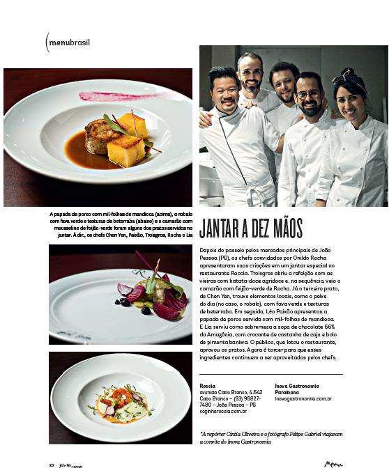 Menu Brasil: reportagem que retrata a cultura alimentar