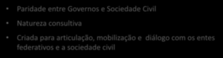 Compartilhada Governos Estaduais Governos