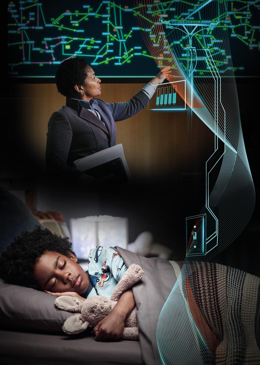 Siemens Moçambique Garantir que a energia chega onde é necessária para que as crianças possam dormir tranquilas. Todos queremos que as luzes se mantenham acesas.