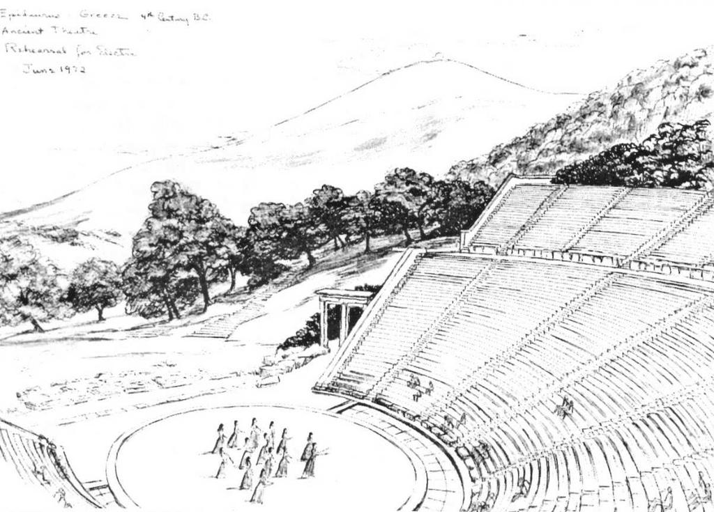 Teatro grego de Epidauros R.S. Shankland, Physics Today (October 1973) L.J. Arizmendi, Tratado Fundamental de Acustica en la Edificación (Ed. Univ.