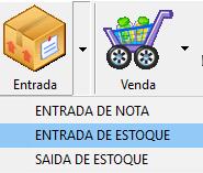 ENTRADA DE ESTOQUE SEM NOTA FISCAL Caso você compre produtos sem Nota Fiscal, o