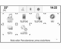 Funcionamento básico 23 Toque nos botões de ecrã p ou q do lado esquerdo e direito do ecrã.