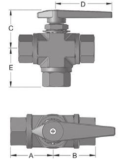 1/4" D-SEAL 58,0 58,0 45,1 65,0 17,8 5,2 562F6A 3/8" rosca fêmea NPT 45,0 45,0 45,1 65,0 17,8 8,5 562F6DL 3/8" A-LOK 61,0 61,0 45,1 65,0 17,8 7,1 562F6D 3/8" D-SEAL 63,8 63,8 45,1 65,0 17,8 7,1