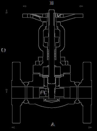 Classe 800 Extremidades de rosca e encaixe de solda DN 1/4" 3/8 1/2" 3/4" 1 1.1/4 1.