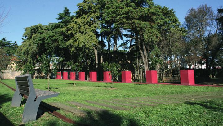 E RECREIO 14 ESPAÇOS VERDES PROJETO PARA O PARQUE URBANO DO PENEDO 2 ESTRUTURA