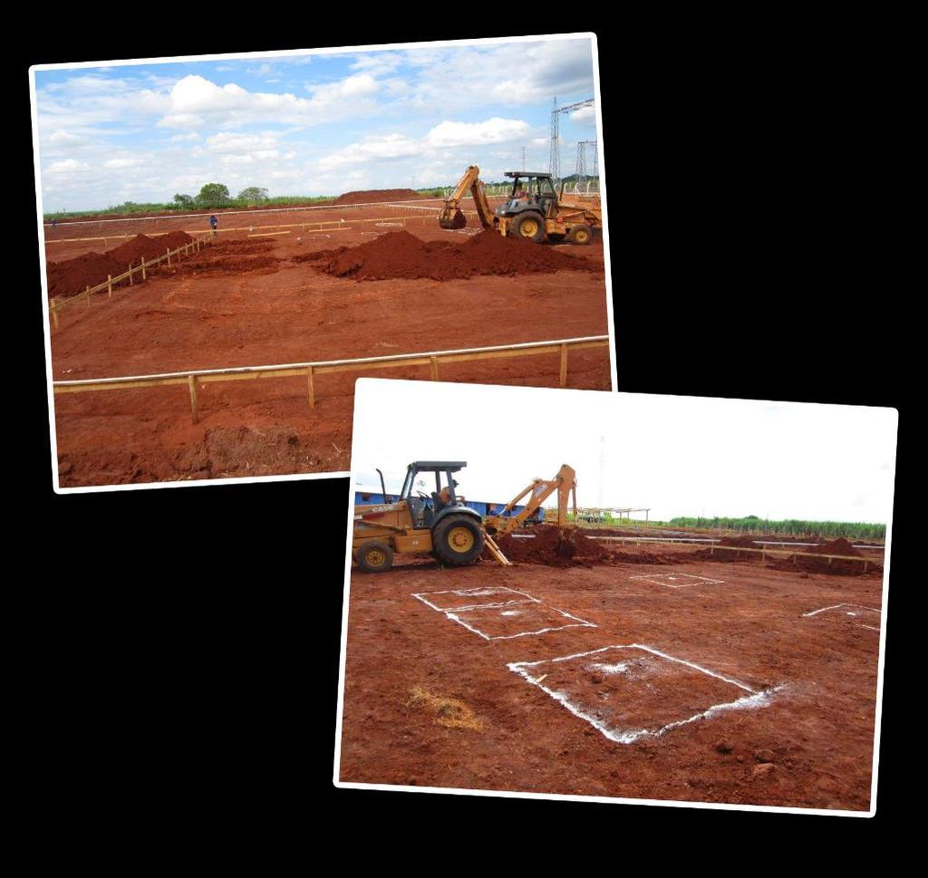 Obra: Subestação Elétrica Ivinhema II; Cidade: Amandina Distrito de Ivinhema/MS; Engenheiro responsável: Michel R. B. Versuti (michel.versuti@ccpengenharia.com.