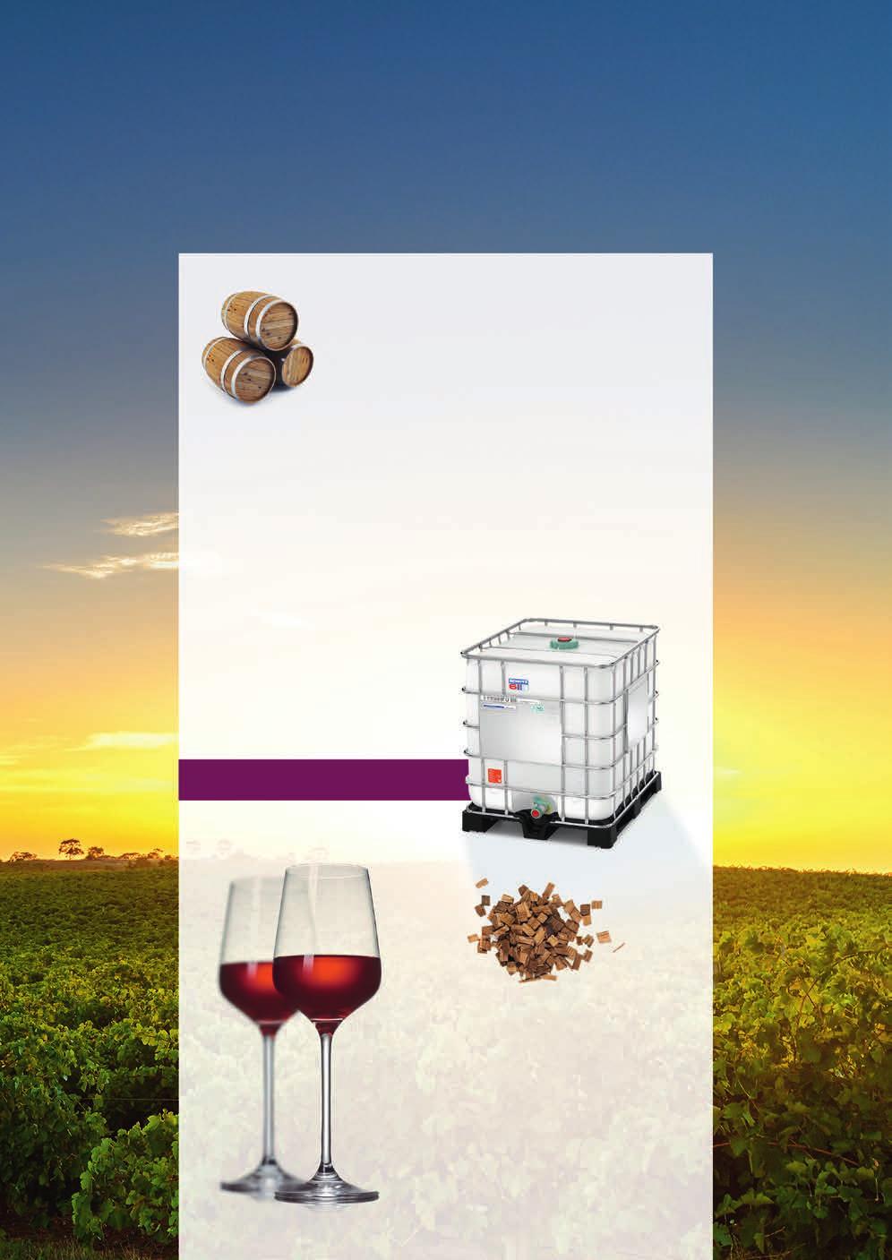 Para um teste comparativo entre barris de carvalho e contêineres, foram utilizados 1.040 litros de Shiraz do ano 2014, um vinho tinto do sul da região vinícola Bendigo, na Austrália.