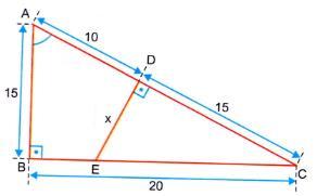 Na figura estão indicados os comprimentos, em metros, desses quarteirões. Determine os comprimentos dos quarteirões representados pelos segmentos BC e AM. (128 m e 37,5m) 43.