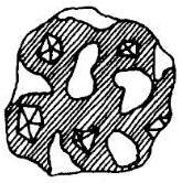 fechada, Fig. 30.7a); estrutura média; estrutura aberta (Fig. 30.7b); rebolos com poucos grãos abrasivos. (a) Fechada (b) Aberta Figura 30.