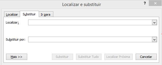 Siga um destes procedimentos: Para localizar a próxima ocorrência do texto, clique em Localizar próximo.