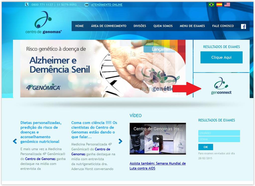 2 Acessando o Genconnect Web Entre no site