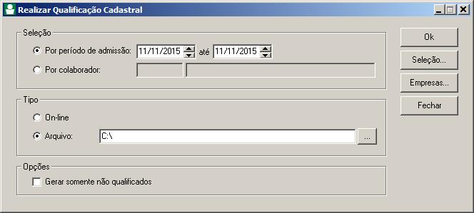 3. Domínio Folha 3.1. Qualificação Cadastral do Empregado ou Contribuinte Diretamente Pelo Site da Previdência Social.