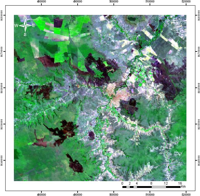 Anais XV Simpósio Brasileiro de Sensoriamento Remoto - SBSR, Curitiba, PR, Brasil, 30 de abril a 05 de maio de 2011, INPE p.8038 Figura 2.