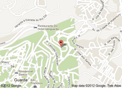 2.2. LOCALIZAÇÃO E POPULAÇÃO ABRANGIDA A Farmácia Tavares localiza-se na cidade da Guarda, na freguesia de São Vicente, na Avenida Cidade Safed, nº 18 A, 6300-537 (Figura 1).