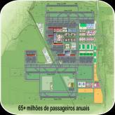expansões da infraestrutura aeroportuária;